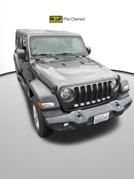 Gray 2019 Jeep Wrangler Unlimited Sport S for sale in Auburn, WA