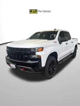 White 2022 Chevrolet Silverado 1500 LTD Custom Trail Boss for sale in Auburn, WA