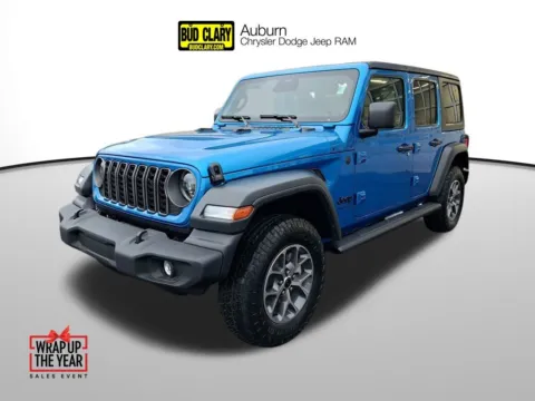Blue 2026 Jeep Wrangler Sport S for sale in Auburn, WA