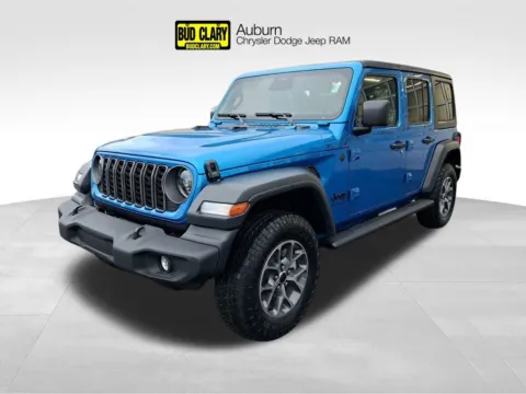 Blue 2026 Jeep Wrangler Sport S for sale in Auburn, WA