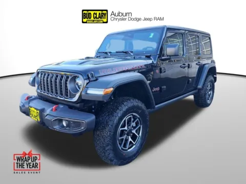 Black 2026 Jeep Wrangler Rubicon for sale in Auburn, WA