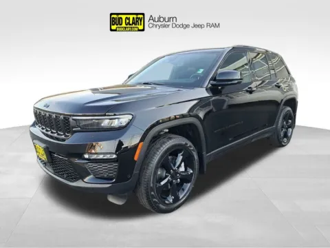 Black 2025 Jeep Grand Cherokee Limited for sale in Auburn, WA