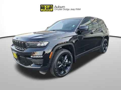 Black 2025 Jeep Grand Cherokee Limited for sale in Auburn, WA