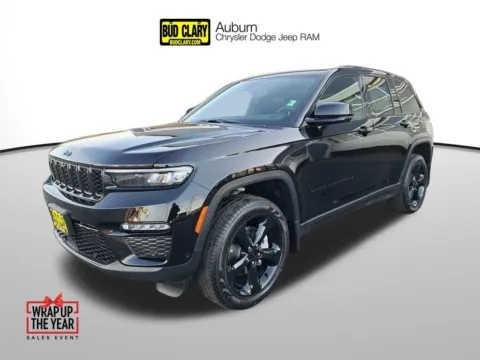 Black 2025 Jeep Grand Cherokee Limited for sale in Auburn, WA