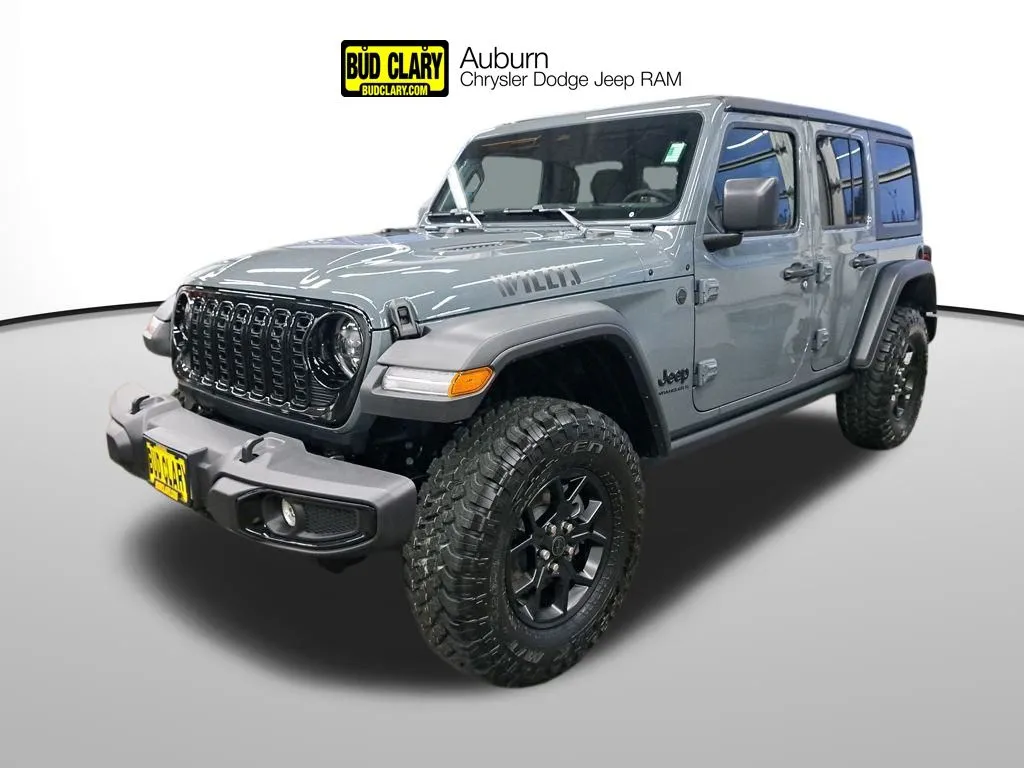 Gray 2026 Jeep Wrangler Willys for sale in Auburn, WA