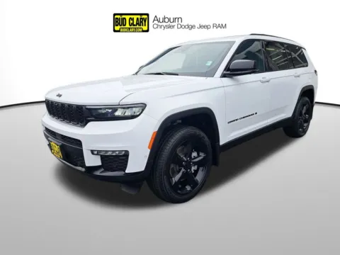 White 2025 Jeep Grand Cherokee L Limited for sale in Auburn, WA