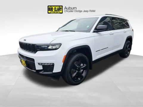 White 2025 Jeep Grand Cherokee L Limited for sale in Auburn, WA