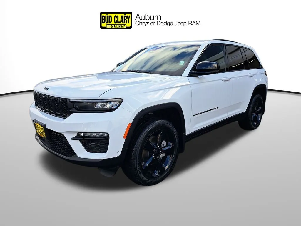 White 2025 Jeep Grand Cherokee Limited for sale in Auburn, WA