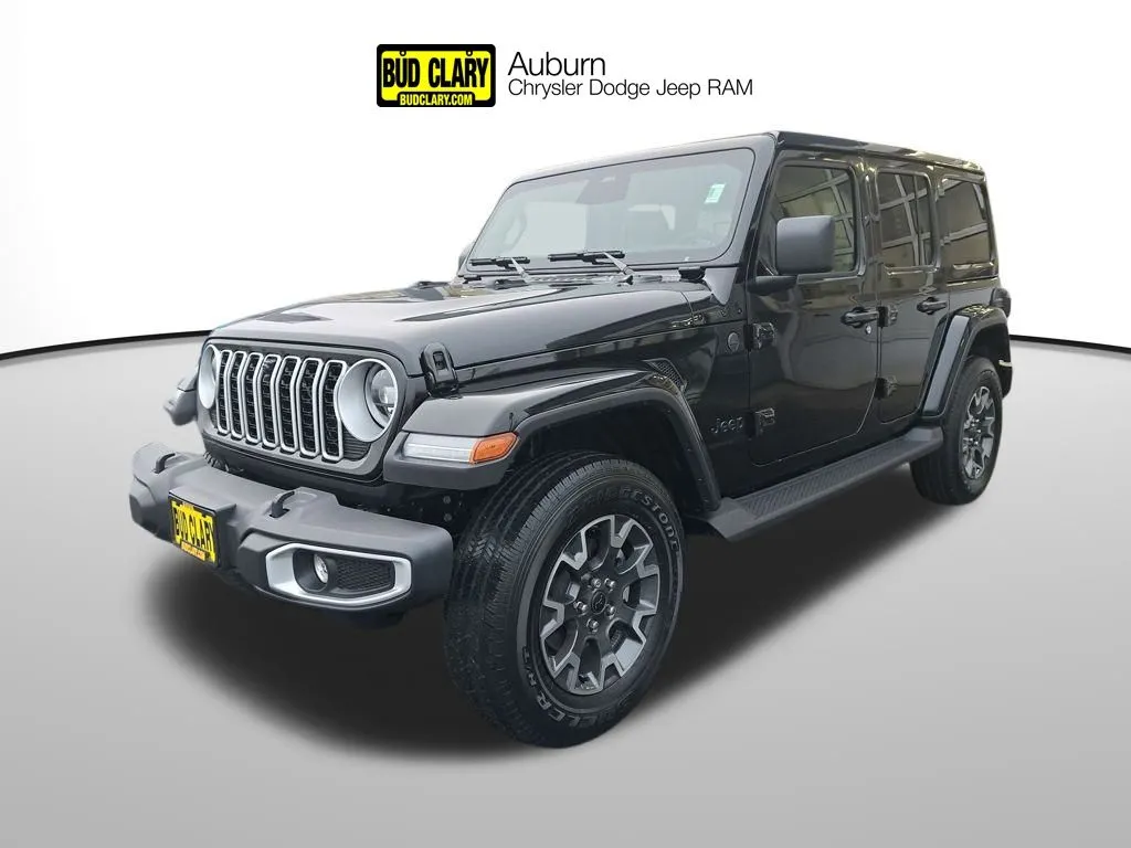 Black 2026 Jeep Wrangler Sahara for sale in Auburn, WA