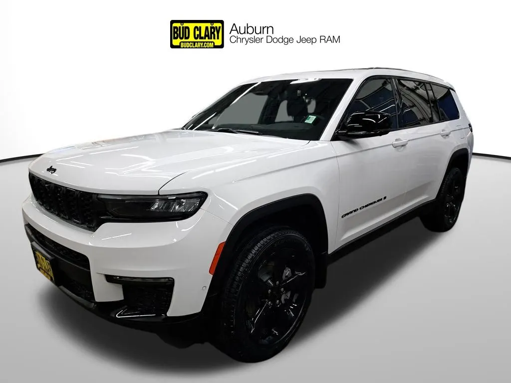 White 2025 Jeep Grand Cherokee L Limited for sale in Auburn, WA