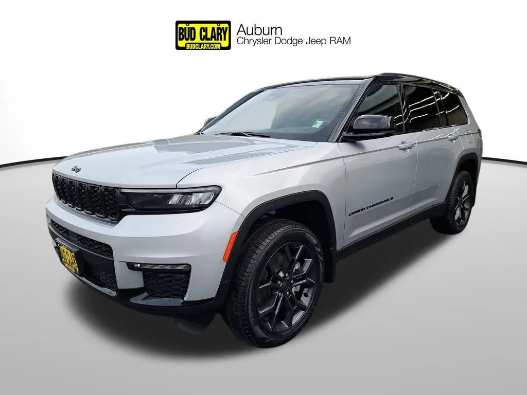 Silver 2025 Jeep Grand Cherokee L Limited for sale in Auburn, WA
