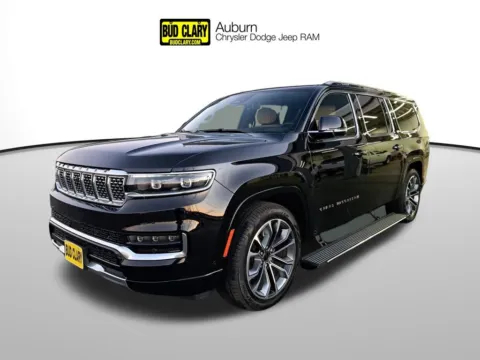 Black 2025 Jeep Grand Wagoneer L Series III for sale in Auburn, WA