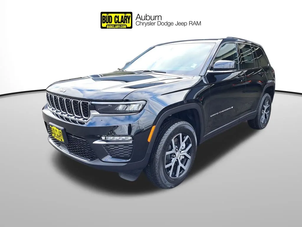 Black 2025 Jeep Grand Cherokee Limited for sale in Auburn, WA