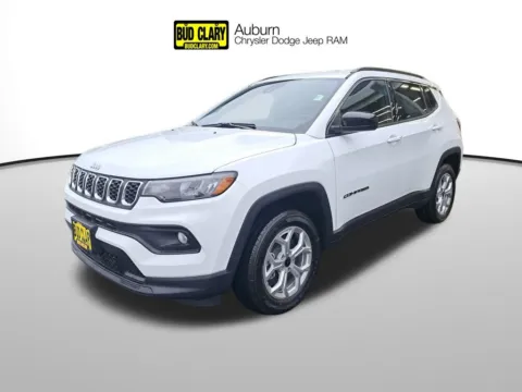 White 2026 Jeep Compass Latitude for sale in Auburn, WA