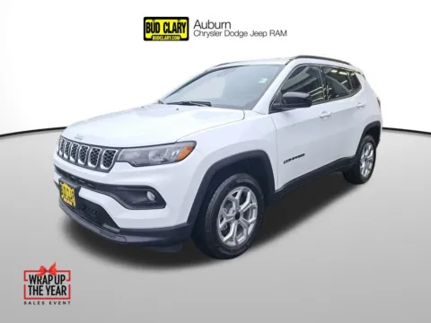 White 2026 Jeep Compass Latitude for sale in Auburn, WA