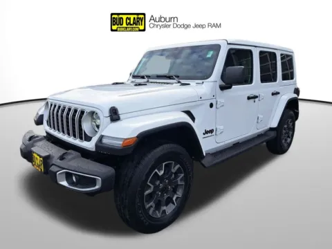 White 2026 Jeep Wrangler Sahara for sale in Auburn, WA