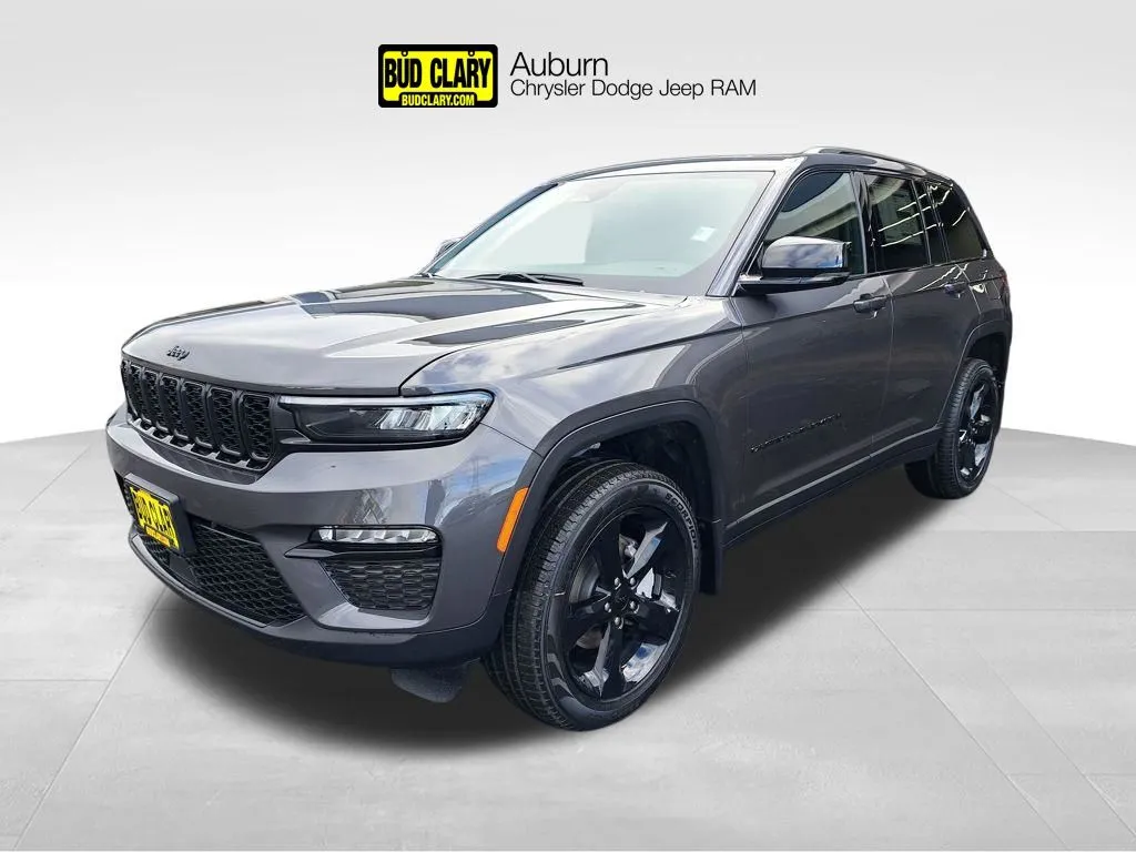 Gray 2025 Jeep Grand Cherokee Limited for sale in Auburn, WA