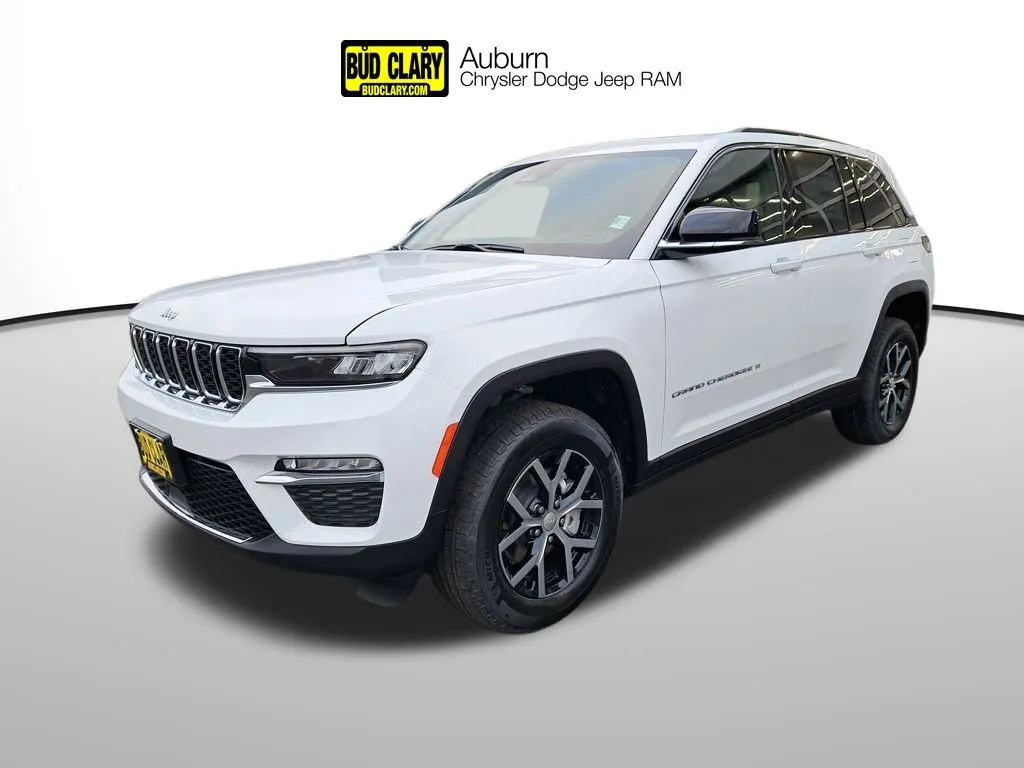 White 2025 Jeep Grand Cherokee Limited for sale in Auburn, WA