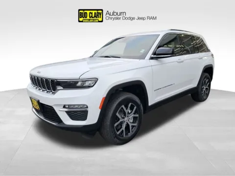 White 2025 Jeep Grand Cherokee Limited for sale in Auburn, WA
