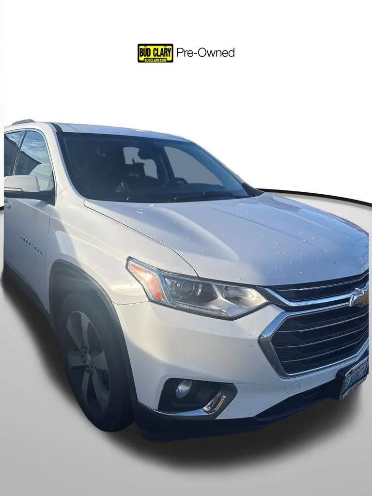 White 2019 Chevrolet Traverse 3LT for sale in Auburn, WA