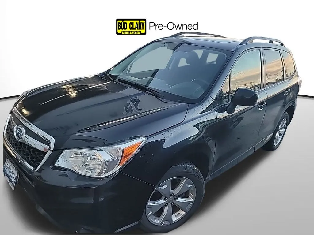 Black 2014 Subaru Forester 2.5i Premium for sale in Auburn, WA