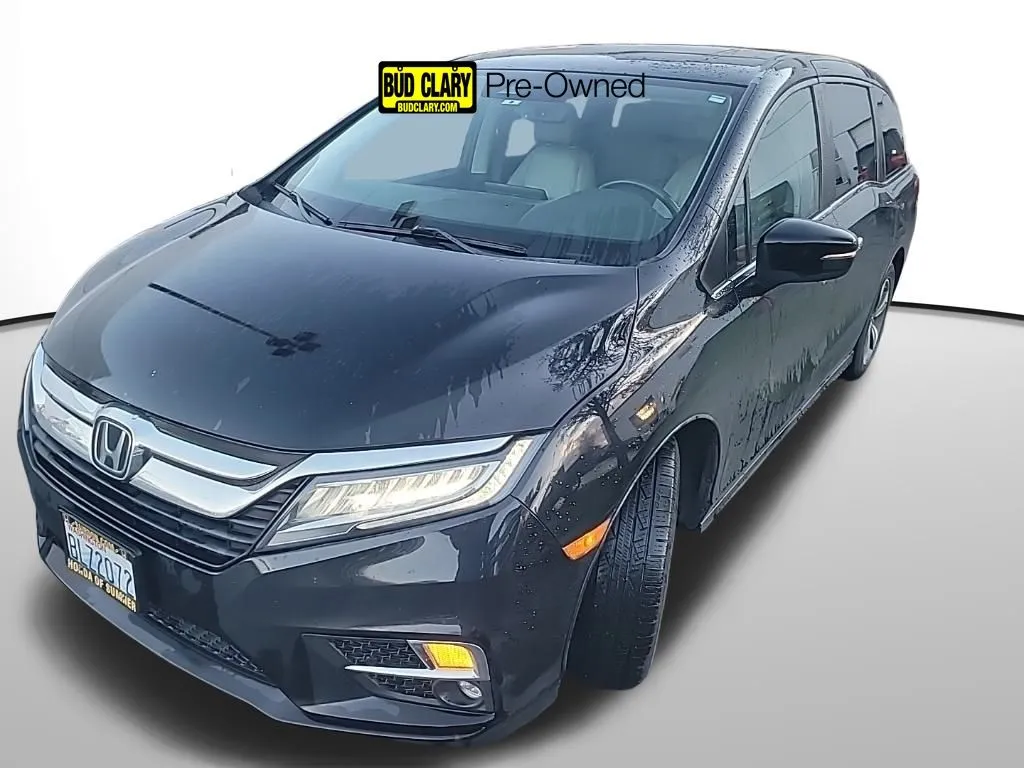 Black 2018 Honda Odyssey Touring for sale in Auburn, WA