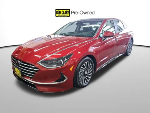 Red 2023 Hyundai Sonata Hybrid Limited for sale in Auburn, WA