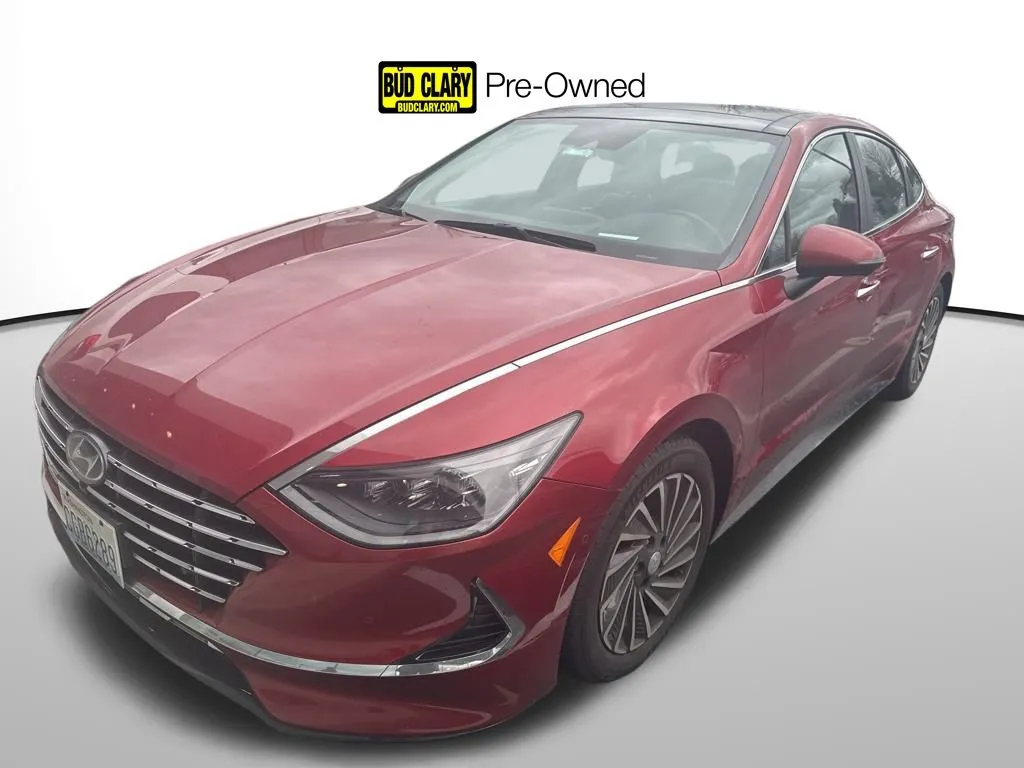 Red 2023 Hyundai Sonata Hybrid Limited for sale in Auburn, WA