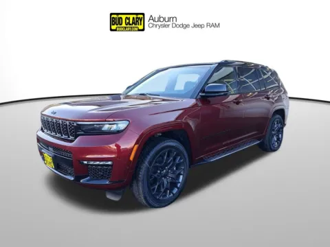 Red 2025 Jeep Grand Cherokee L Summit for sale in Auburn, WA