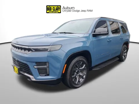 Blue 2026 Jeep Grand Wagoneer Limited Altitude for sale in Auburn, WA