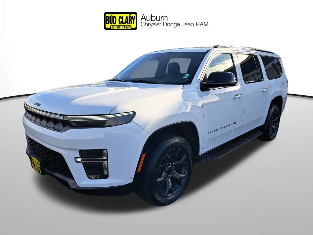 White 2026 Jeep Grand Wagoneer L for sale in Auburn, WA