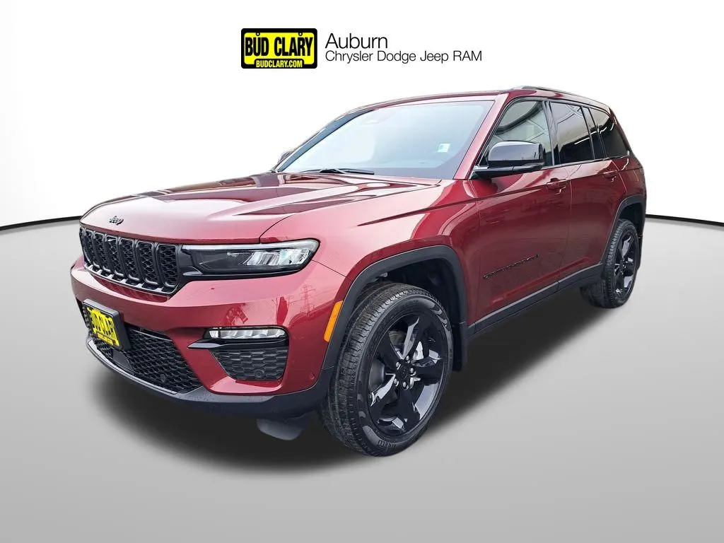 Red 2025 Jeep Grand Cherokee Limited for sale in Auburn, WA