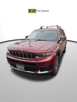 Red 2021 Jeep Grand Cherokee L Limited for sale in Auburn, WA