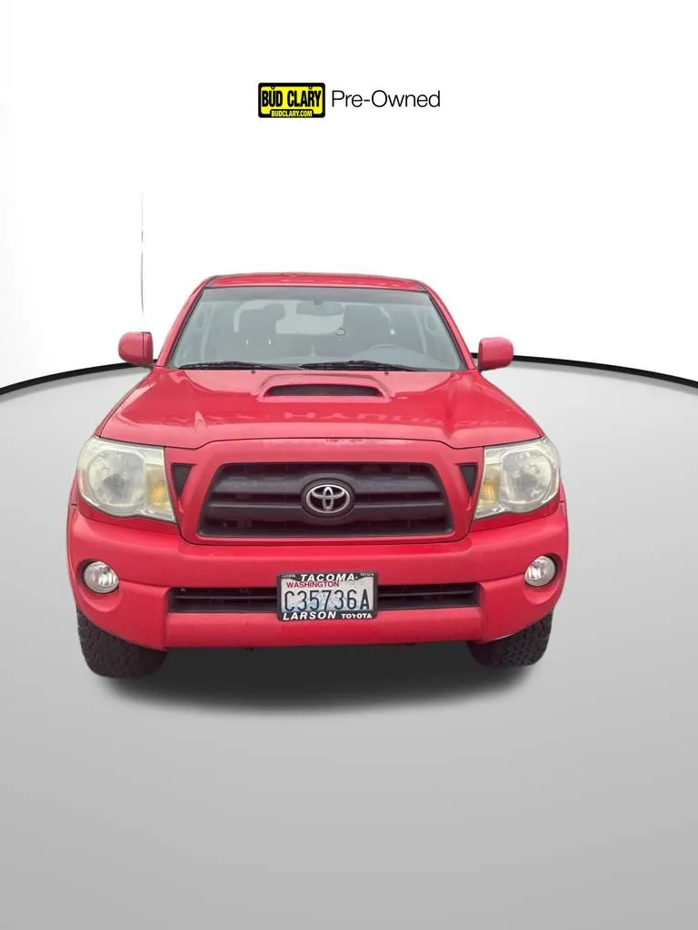 Red 2007 Toyota Tacoma PreRunner for sale in Auburn, WA