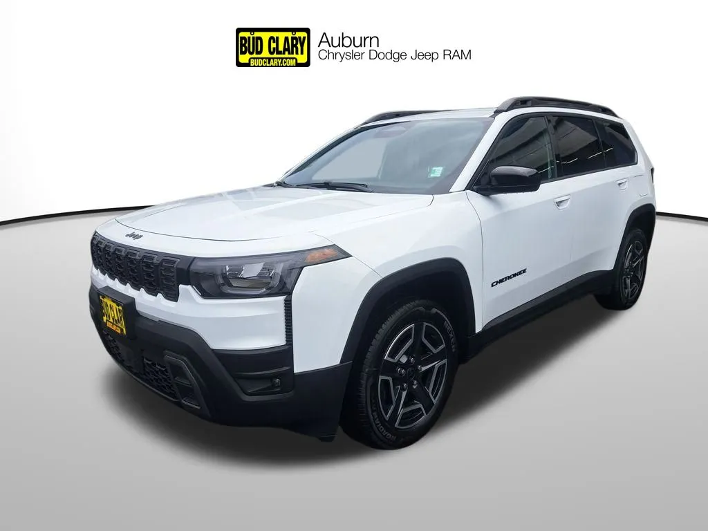 White 2026 Jeep Cherokee Laredo for sale in Auburn, WA