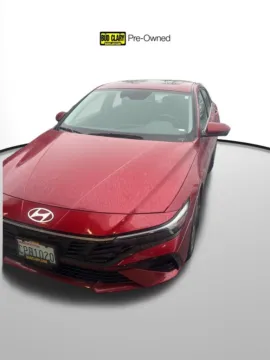 Red 2024 Hyundai Elantra Limited for sale in Auburn, WA