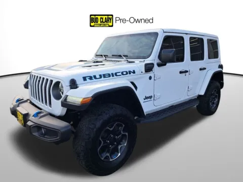 White 2023 Jeep Wrangler Rubicon 4xe for sale in Auburn, WA