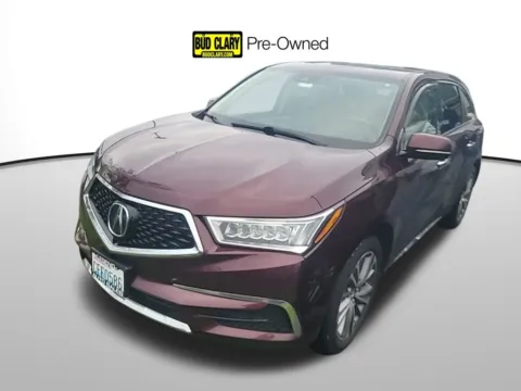 Red 2017 Acura MDX 3.5L for sale in Auburn, WA