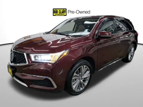 Red 2017 Acura MDX 3.5L for sale in Auburn, WA