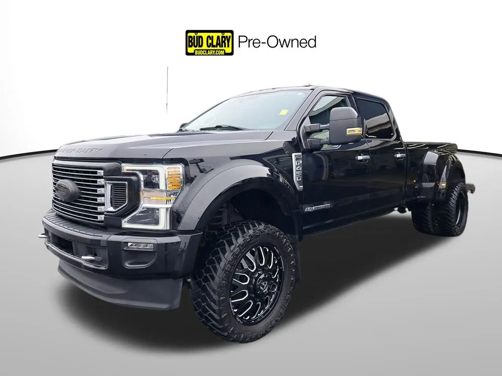 Black 2020 Ford F-450SD Limited for sale in Auburn, WA