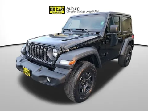 Black 2026 Jeep Wrangler Sport for sale in Auburn, WA