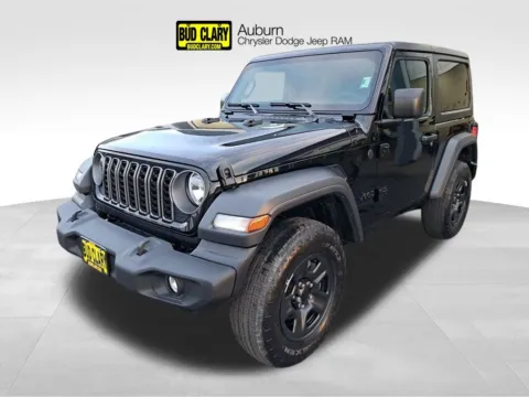Black 2026 Jeep Wrangler Sport for sale in Auburn, WA