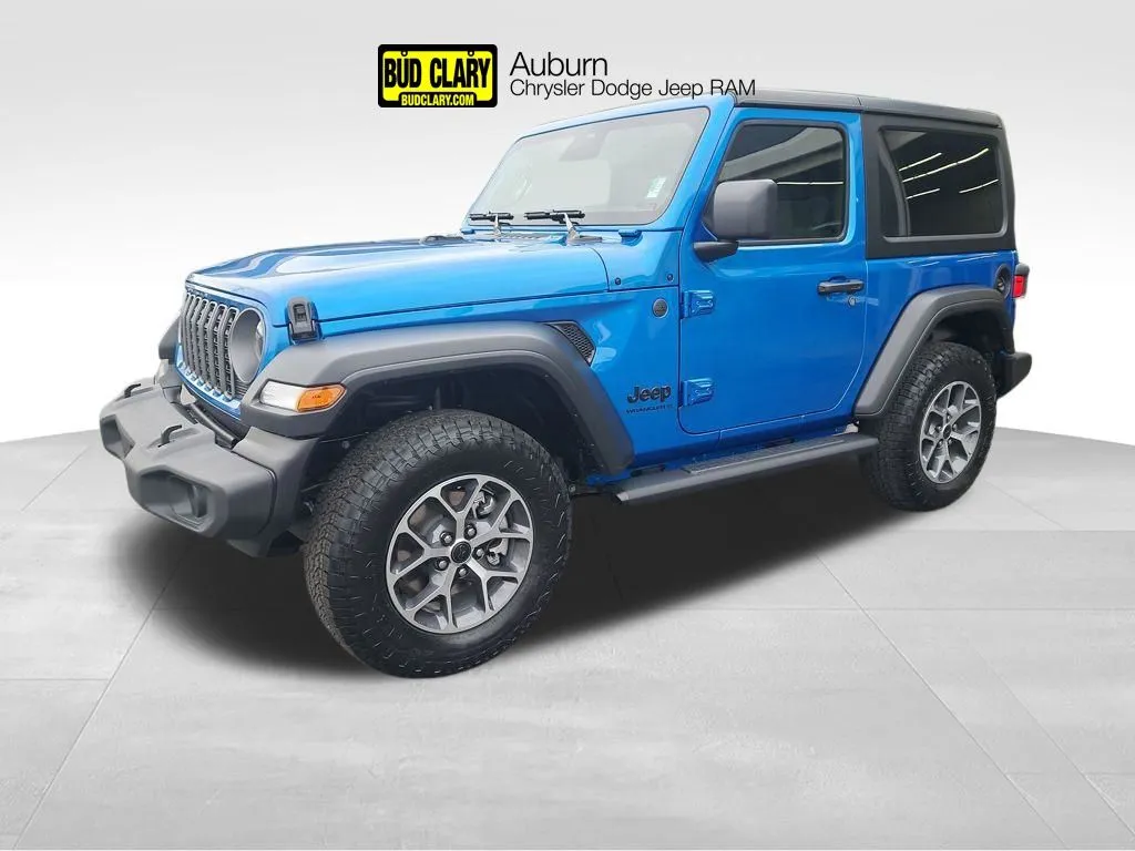 Blue 2026 Jeep Wrangler Sport S for sale in Auburn, WA