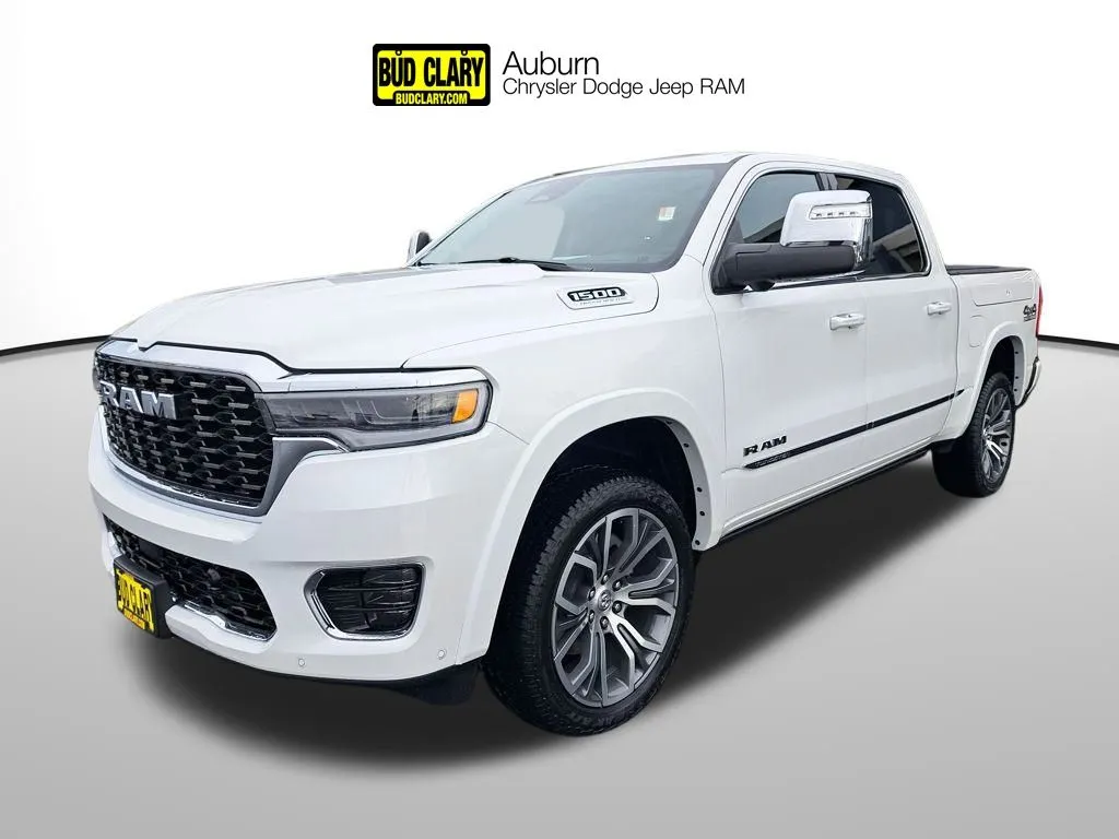 White 2026 Ram 1500 Tungsten for sale in Auburn, WA