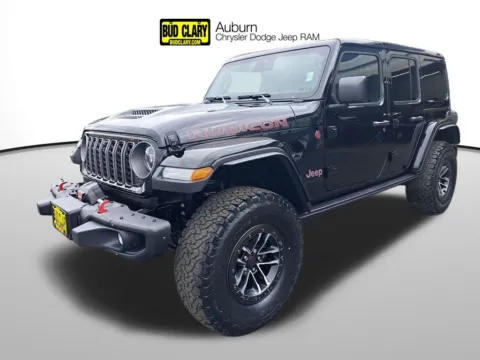 Black 2026 Jeep Wrangler Rubicon X for sale in Auburn, WA