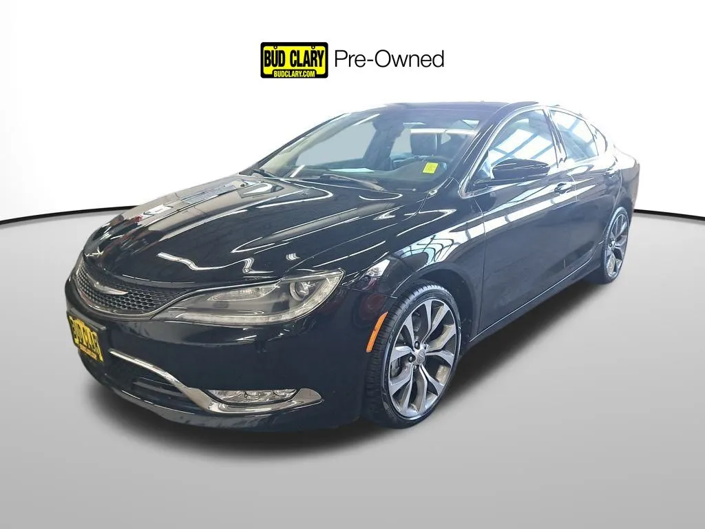 Black 2015 Chrysler 200 C for sale in Auburn, WA