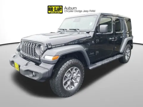 Black 2026 Jeep Wrangler Sport S for sale in Auburn, WA