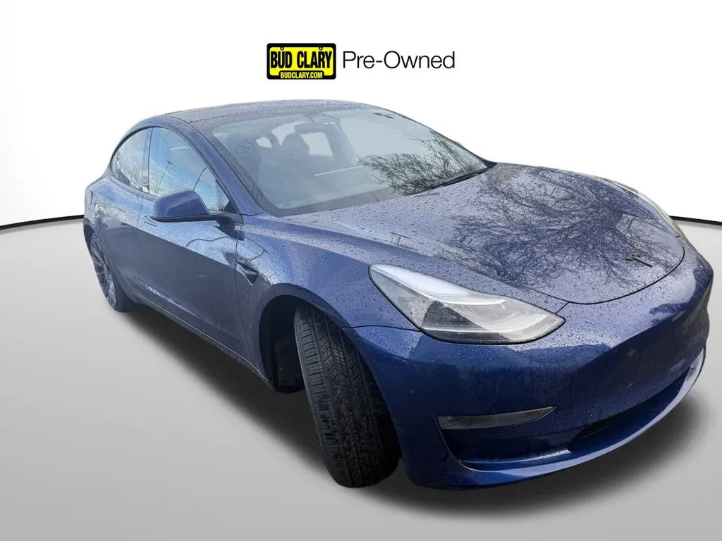 Blue 2023 Tesla Model 3 Performance for sale in Auburn, WA