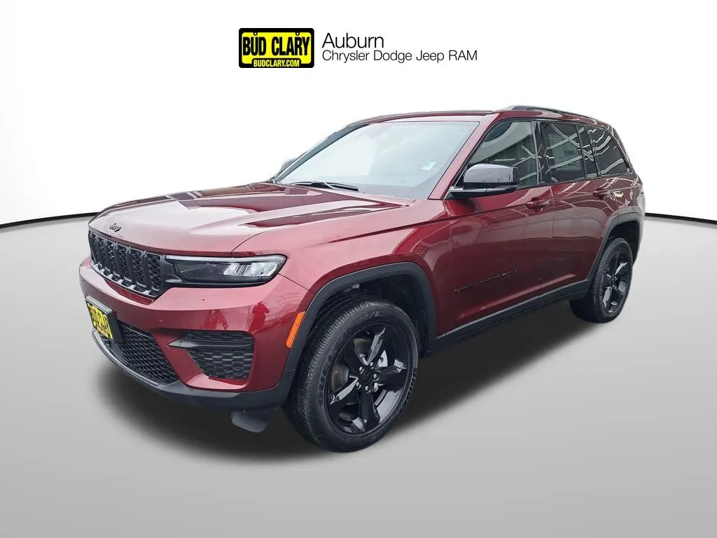 Red 2025 Jeep Grand Cherokee Altitude X for sale in Auburn, WA
