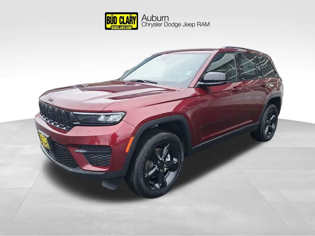 Red 2025 Jeep Grand Cherokee Altitude X for sale in Auburn, WA